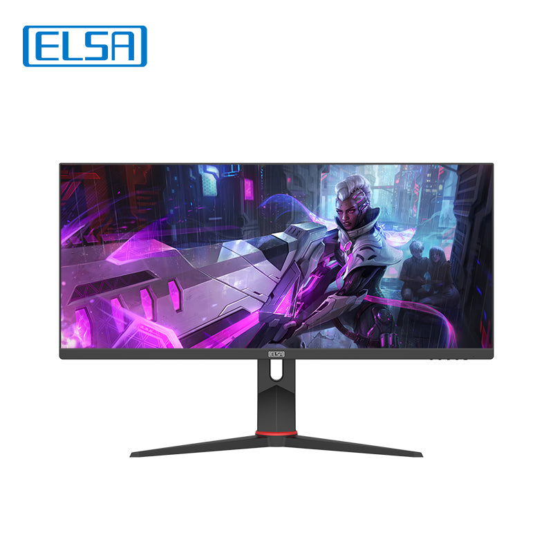 ELSA 30-Inch 200Hz Ultrawide Fast IPS Monitor – 2560x1080, HDR10, 110% sRGB, AdaptiveSync ELSA 30-Inch 200Hz Ultrawide Fast IPS Monitor – 2560x1080, HDR10, 110% sRGB, AdaptiveSync
